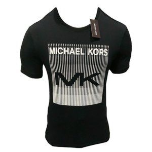 NWT MICHAEL KORS AUTHENTIC MEN'S BLACK CREW NECK SHORT SLEEVE T-SHIRT S M L XL